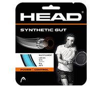 HEAD Jeu complet de cordes de tennis intestinales synthétiques, calibre 16, bleu, 12,7 m de long