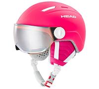 HEAD Jeunesse Unisexe, Rose, XXS Maja Visor Casque de Ski Bonbon