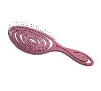 Head Jog 08 Brosse à cheveux souple à poils souples démêlant les cheveux secs ou mouillés Brossage doux Brosses démêlantes pour cheveux lisses, bouclés et ondulés (Mûre)