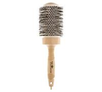 Head Jog Brosse radiale en paille de 53 mm - Corps recouvert de céramique et brosse ronde ionique pour le séchage, le volume et le bouclage - Coiffage pour tous les types de cheveux - Séchage au