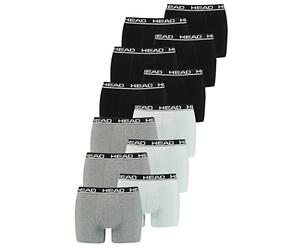 HEAD Lot de 12 boxers basiques en coton stretch pour homme