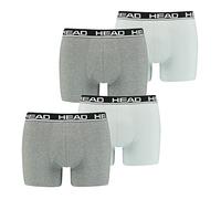 Head Boxer Basic 2P Homme Middle Grey Melange Taille L
