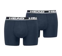 Head Lot de 2 Boxers Basiques pour Homme, Bleu déguisé/Blanc, L