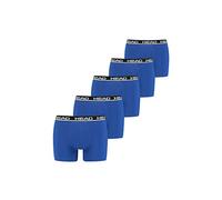 HEAD Boxers basiques – Lot de 5 – Bleu/Noir – Taille XL – Homme