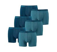 Head Lot de 6 boxers pour homme - Bleu - Large