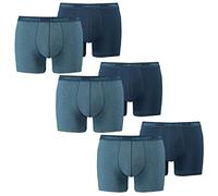 Head Lot de 6 boxers pour homme - Bleu - X-Large