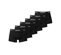 Head Lot de 6 boxers pour homme - Noir - Small