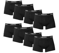 Head Lot de 8 boxers pour homme L noir