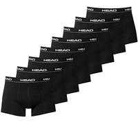 Head Lot de 8 boxers pour homme M Noir (Schwarz)