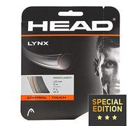 HEAD Lynx Set Corde de Tennis Mixte Adulte, Champagne, 1.25 mm / 17 g