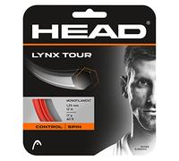 HEAD Lynx Tour Corde de Tennis Unisexe pour Adulte Orange 1,20 mm/18 g