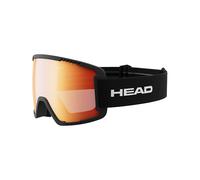 HEAD Masques de Ski et Snowboard CONTEX Skibrille Unisexe-Adulte, Rouge Noir, L