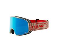 Head - Masque de ski - Horizon 2.0 5K Blue Sylvan + SL - Rouge Rouge