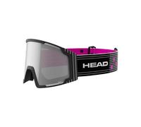 Head - Masque de ski - Neves Pro 5K Race Vis RD + SL en Silicone - Taille L - Noir Noir L