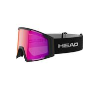 Head - Masque de ski - Neves Pro 5K Red Black en Silicone - Taille L - Noir Noir L
