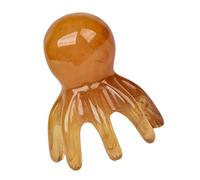 Head Massager Tool, Octopus Scalp Relaxer, Manual Stress Device, Lightweight Ergonomic Design Portable Size for Shower Travel, Relaxation Neck Back Family, 2.28x1.38x2.76 Inches