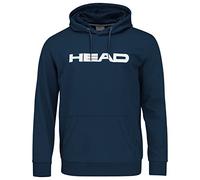 HEAD Mixte enfant Club Byron Hoodie Jr Jacket, Bleu Foncé, XS EU
