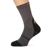 HEAD Mixte Head Crew Sock (1 Pack) Chaussettes de randonnée, Fluor Yellow, 43-46 EU