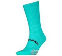 HEAD Mixte Padel Crew Sock, Bleu Aqua, 43-46 EU