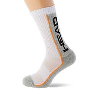 HEAD Mixte Performance Crew Socks (3 Pack) Chaussettes de tennis Not Applicable, Blanc/Gris, 35/38