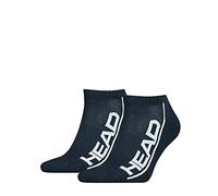 Head Sneaker Chaussettes, Bleu Marine, 35/38 (Lot de 2) Unisexe