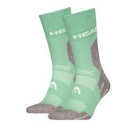 HEAD Mixte Randonnée Tous Climats Chaussettes Crew, Vert Clair, 34-38 EU