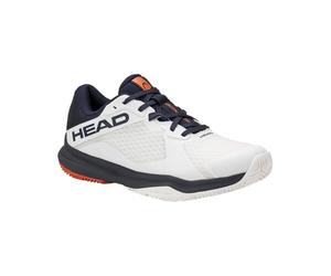 HEAD Motion Team Padel Chaussures de Padel pour Homme Blanc/Blueberry, Taille 46 EU, Blanc Myrtille, 46 EU