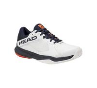 HEAD Homme Motion Team Padel Men Chaussures, Blanc Myrtille, 44.5 EU