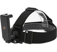Head Mounted Cell Phone Holder Adjustable Camera Head Strap Selfie on Cell Phone Outdoor Live Shooting Bracket First Person Video For Camera