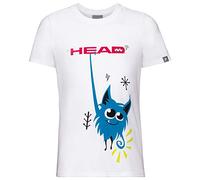 HEAD Novak T-Shirt B T_Shirts Garçon Blanc FR : XL (Taille Fabricant : XL)