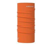 HEAD Original Tube Plain, Foulard multifonction, taille unique, unisexe, pour homme et femme, pour l'hiver, coupe-vent, ski, cyclisme, protection UV, bandana, Orange, taille unique