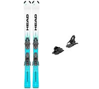 Head - Pack Ski Supershape Jrs (110-120) - 120 + Jrs 4.5 Gw Ca Br.80 Solid black speed blue - Ski