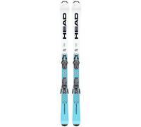 Head - Pack Ski Supershape Team Easy Jrs (127-157) - 127 + Jrs 7.5 Gw Ca Br.78 Solid Black Space Blue - Ski