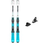 Head - Pack Ski Supershape Team Easy Jrs (127-157) - 137 + Jrs 7.5 Gw Ca Br.78 Solid black speed blue - Ski