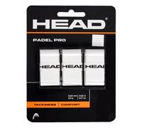 HEAD Padel Pro Bande de poignée Unisex-Adult, Blanc, Taille Unique