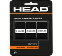 head padel pro perforated overgrip 3 pcs. Noir ONE-SIZE