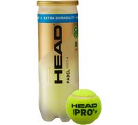 HEAD Padel Pro S+ lot de 3. Jaune ONE-SIZE