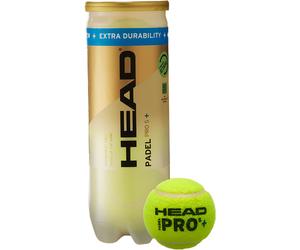 HEAD Padel Pro S+ lot de 3. Jaune ONE-SIZE
