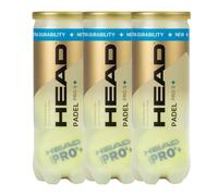 Head Padel Pro S + Tripack De 3 Balles +