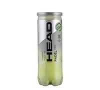 Head Balles de padel Pro – Tube de 3 – Jaune