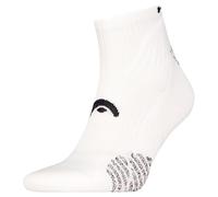 HEAD Padel Chaussettes Trois-Quart, Blanc, 35-38 Mixte