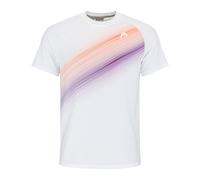 HEAD Performance T-shirt Hommes-Blanc,Orange S