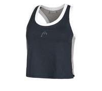 Head Play Crop Débardeur Tank Top Femmes-bleu Foncé,blanc Bleu Foncé - Xl XL