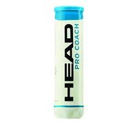 HEAD Pro Coach Lot de 4 balles de Tennis Jaune