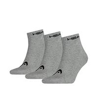 Head Quarter Chaussettes, Gris, 35/38 (Lot de 3) Unisexe