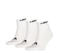Head Quarter Chaussettes, Blanc, 39/42 (Lot de 3) Unisexe