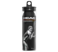 Head Balles de squash Tournament - Jaune - Dureté accrue - Boîte de 3