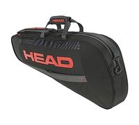 HEAD Racquet Bag Sac de Raquette de Base Unisex, Noir/Orange, S