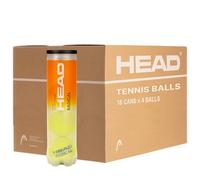 HEAD Radical Box - 4B x 18 Tubes (72 balles), Yellow