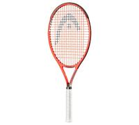 Head Radical - Raquette de Tennis 2021 Junior pour débutants pré-cordée Gris/Orange + 3 balles et housse de protection - Taille 66cm /26"